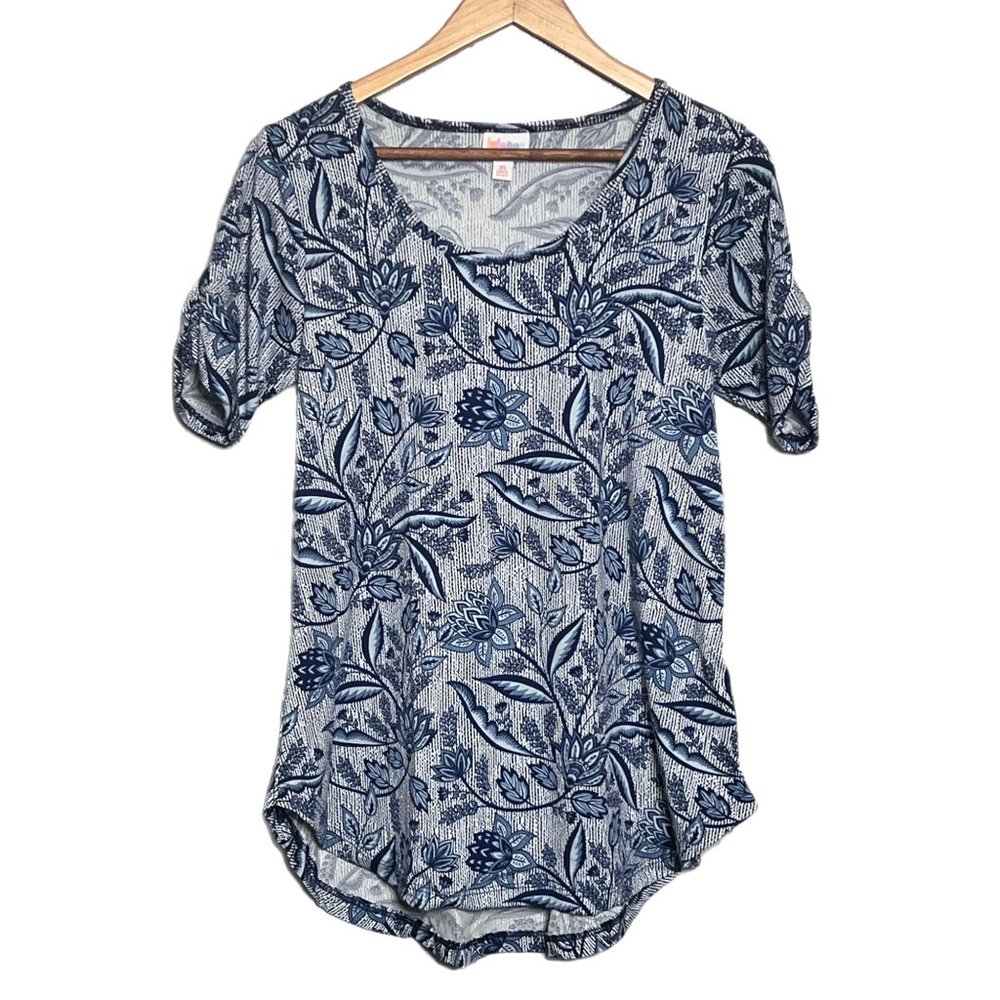 NWT XS Tunic top with elastic sleeve. LuLaRoe Morgan